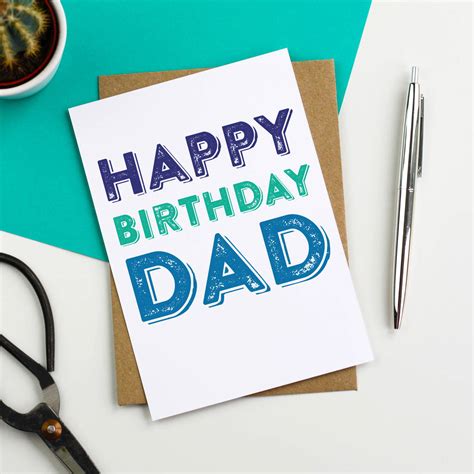 Dad Birthday Cards Printable